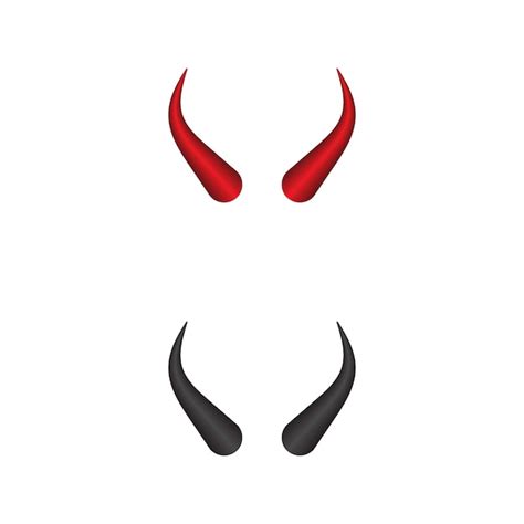 Premium Vector Devil Horn Vector Icon Design