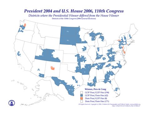 Polidata Andreg Election Maps Presidential Results By Congressional