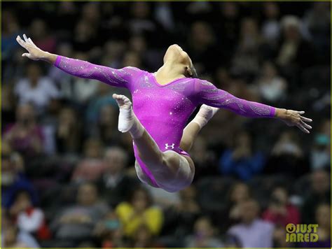 Photo Gabby Douglas Wows With American Cup Floor Routine Photo Just Jared