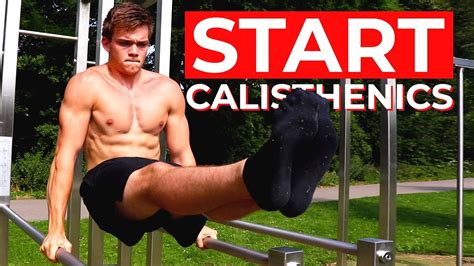 how to start calisthenics full beginners bodyweight workout guide and routine youtube