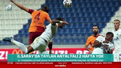 Galatasaray'a Taylan Antalyalı şoku! videosunu izle ...