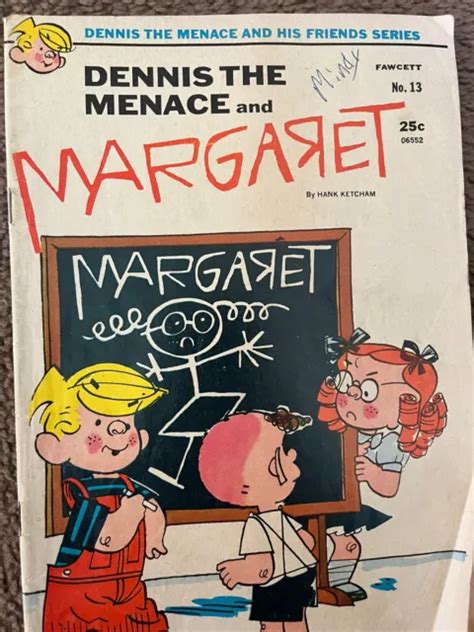 Dennis The Menace And His Friends Margaret 13 Fawcett Comics 1972 Ketcham 580 Picclick