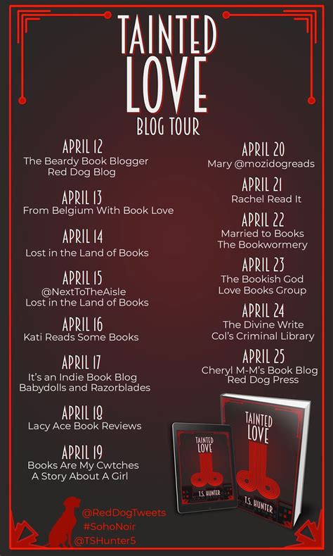 Cherylm Ms Book Blog Blogtour Tainted Love By Ts Hunter