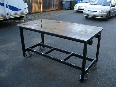 He wanted a light but strong, large table to work with. Welding table design review - WeldingWeb™ - Welding forum ...