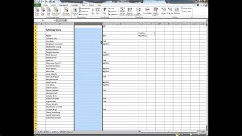 Excel 2010 Skapa Och Hantera Tabeller YouTube