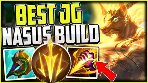 Why Lethal Tempo Nasus Is Best👌 How To Play Nasus Jungle And Carry Low