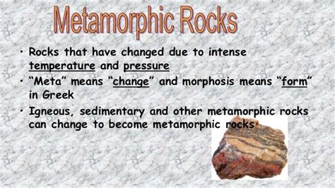 Metamorphic Rock