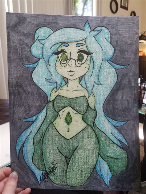 i used a copic marker to color the background of my steven universe fanart the rest is colored
