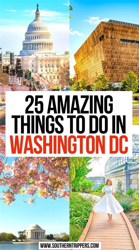 25 Amazing Things To Do In Washington Dc Washington Dc Vacation