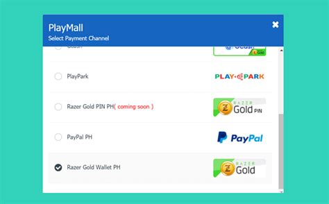 (credit card, debit card, or prepaid card) step 5. PlayMall opens Bayad Center, BDO, GCASH channels - PlayPark PH