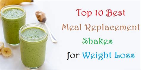 Meal replacement shakes are a great option for busy people as an alternative to fast food. Top 10 Best Meal Replacement Shakes for Weight Loss » Make ...