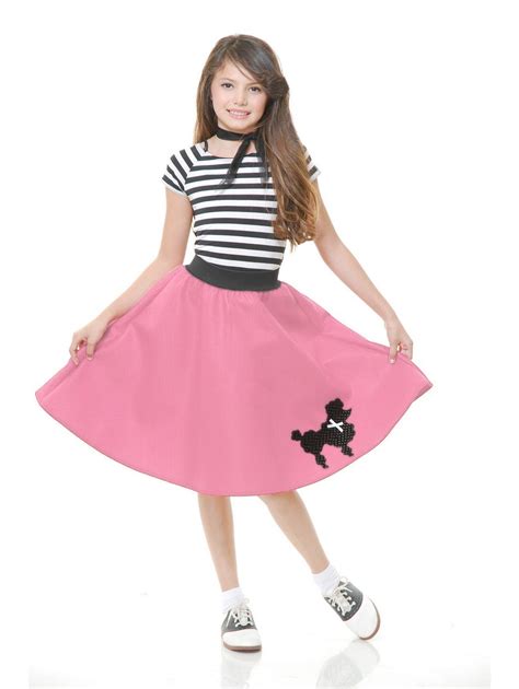Childs Poodle Skirt 2019 Girls Costumes Costume