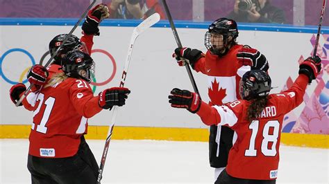 Sochi Olympics Ice Hockey Women Équipe Canada Site Officiel De L