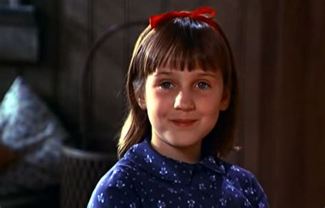 Wilson honored her mother by finishing the movie. Zo ziet de intelligente Matilda er nu uit