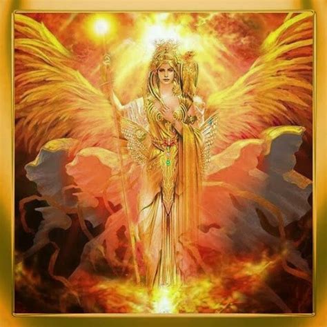Goddess Fantasy Art Phoenix Artwork Angel Illustration