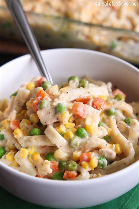 Eat Cake For Dinner: Creamy Chicken Noodle Casserole