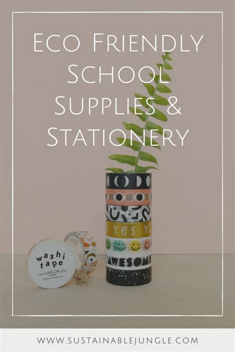 14 Eco Friendly School Supplies And Stationery Brands For An A In