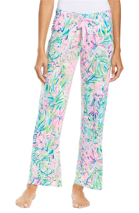 Lilly Pulitzer Womens Pajama Pants Editorialist