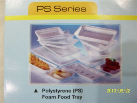 Disposable food and drink containers. Food Container: Polystyrene Food Container