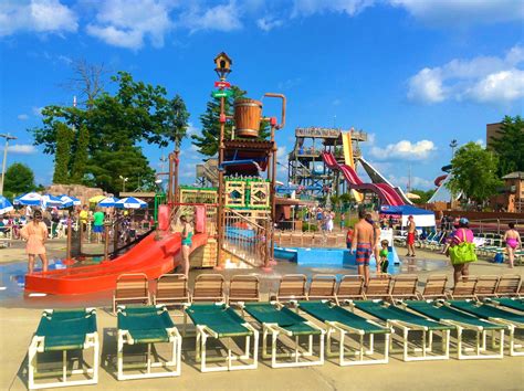 A Colorful View Of Our Outdoor Water Park At Chula Vista Resort In The