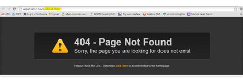 Website Errors 404 Ipage
