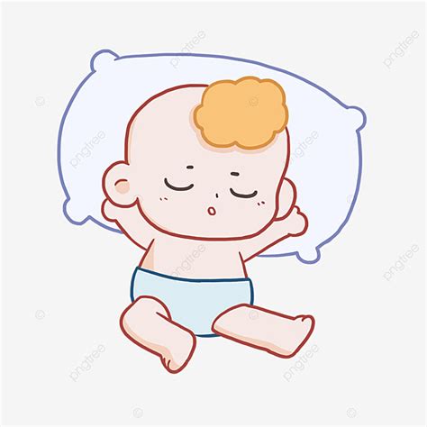 Baby Girl Sleeping Clipart Transparent PNG Hd Cute Baby Sleeping