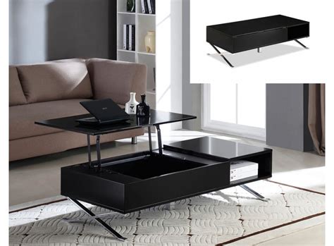 Dans l'esprit des meubles scandinave, cette table basse blanc laqué, cumule de jolies finitions ainsi qu'un aspect purement pratique. Table Basse Vente Unique - Table basse ALPHA plateau ...