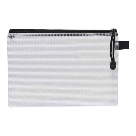 Wilko Mesh Zipper Pouch A5 Wilko