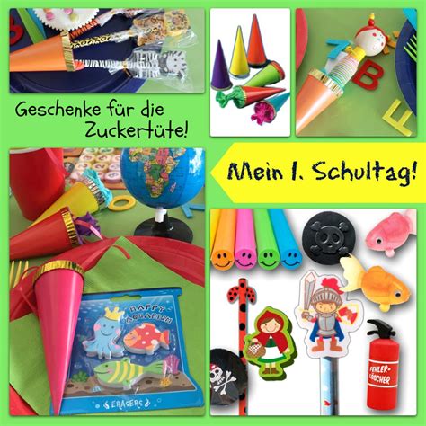 Kleine Geschenke zum Füllen der Schultüte | Kindergeburtstag, Partydeko