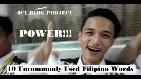 10 Uncommonly Used Filipino Words Blog Na Naging Vlog Vlog 7 Youtube