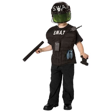 Swat Costume For Kids Swat Costume Halloween Costumes For Kids Kids