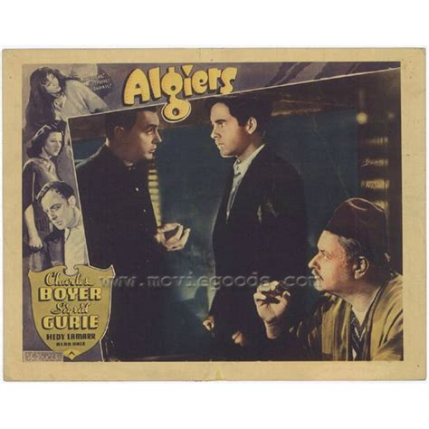 Algiers Movie Poster Style A 11 X 14 1938
