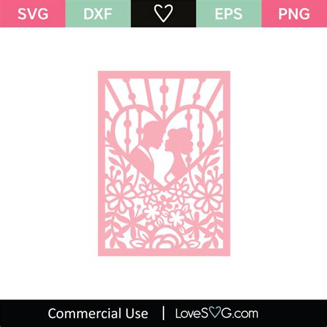 Free SVG Card Templates Cut Files for Cricut & Silhouette - Lovesvg.com