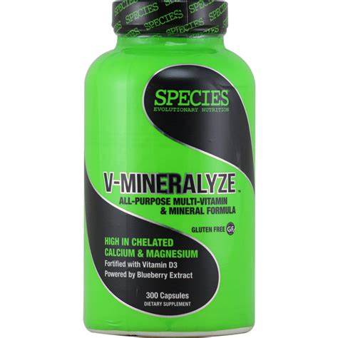 Vitamin and mineral supplements can be beneficial 8 foods that are surprisingly good for weight loss. Species V-Mineralyze 300 ct | Regular Price: $58.99, Sale ...