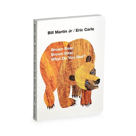 Brown Bear Brown Bear What Do You See Board Book By Eric Carle Bed