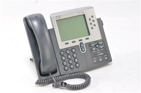 Cisco Cp 7961g Unified Ip Phone 4 Bit Grayscale Display Voip Telephone
