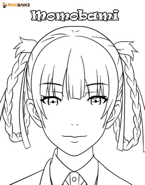 Kakegurui Coloring Pages Best Coloring Pages