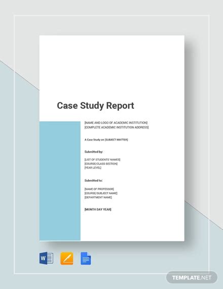12 Case Study Examples Free And Premium Templates