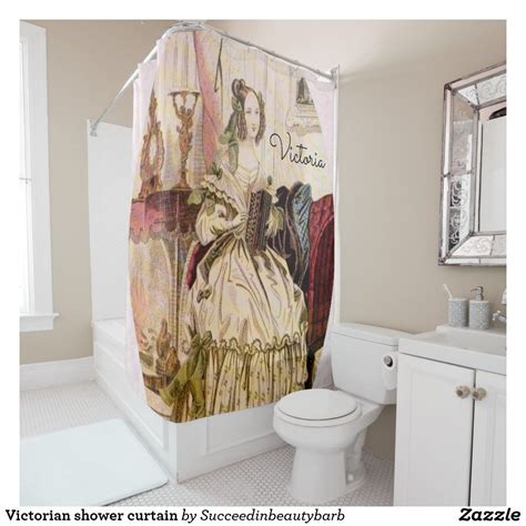 Victorian Shower Curtain Victorian Shower Curtains