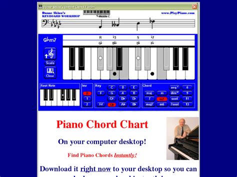 Instant Piano Chord Finder