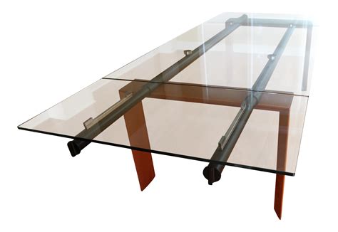 Astrolab dining table, designed by studio roche. Roche Bobois Extendable Dining Table | Chairish