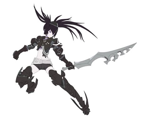 Insane Black Rock Shooter With Insane Blade Claw By Themultiplayer1 On