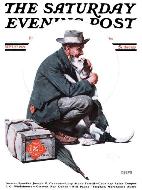 Norman Rockwell Goes To The Dogs The Saturday Evening Post