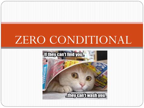 Maybe you would like to learn more about one of these? ZERO CONDITIONAL