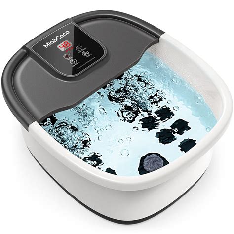 Buy Miaandcoco Foot Spa Foot Bath Massager With Heater Bubbles Vibration