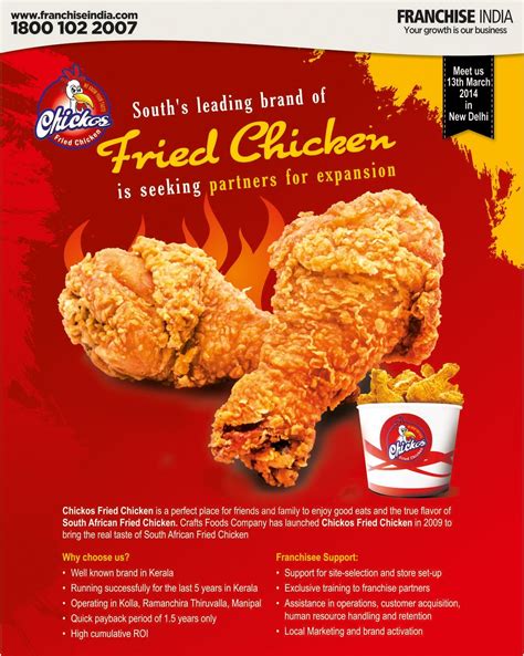 The restaurant sold only fried chicken. Pin on FranMatch- Franchise meet investors