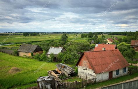 Belarusian Village At Summer — Stock Photo © Mrbrightside 3993117