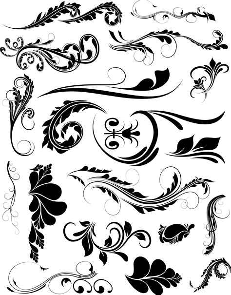 Stencil Patterns Stencil Designs Embroidery Patterns Design Elements
