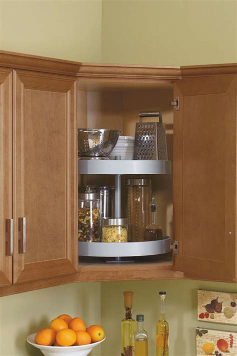 Kitchen craft touren maple cabinets espresso finish delicatus. Lazy Susan Cabinet - Storage Solution - Kitchen Craft