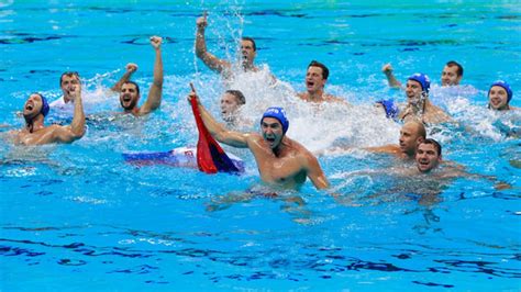 Rio Water Polo Serbia Crush Arch Rivals Croatia For Gold Medal